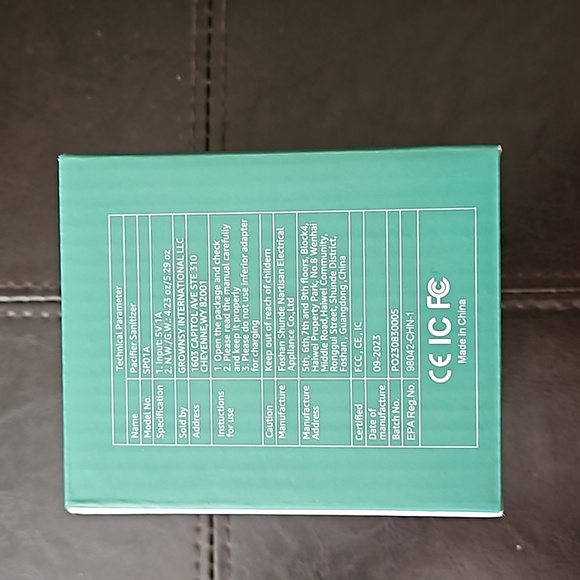 Growns pacifier sanitizer - Picture 2 of 2